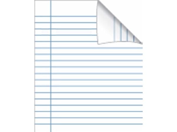 Skrivehæfte Bantex, 17 x 21 cm, 18 linjer (10 mm), lyselilla, 20 stk.