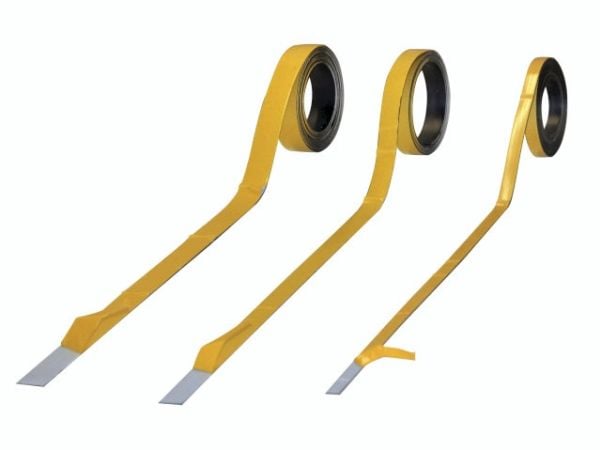 Selvklebende magnetbånd 12 mm - for Mag View magnetisk system, brun, 1 rull