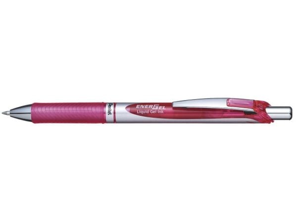 Gelpen pentel energel bl77, 0,7 mm, vaaleanpunainen
