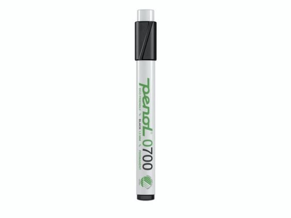 Permanentmarkerare Penol 0700, 1,5 mm, svart, förpackning om 10 st