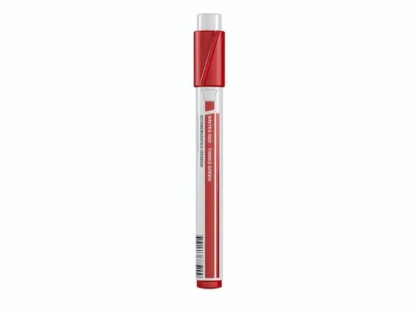 Permanent marker, Penol 0750, 2-5 mm, rød, pakke a 10 stk