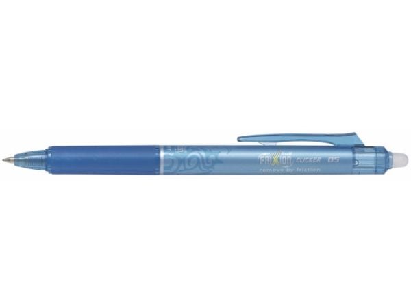 Rollerball Pilot Frixion Clicker, 0,5 mm, vaaleansininen