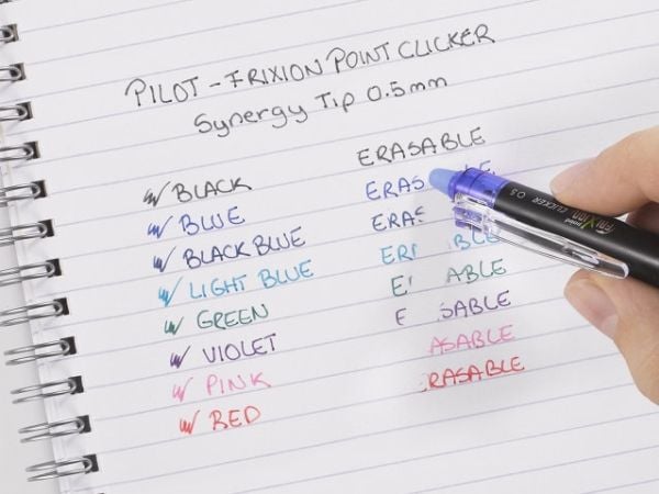Rollerpenna Pilot FriXion Point påfyllningsbar 0,5 mm grön, förpackning med 12 st