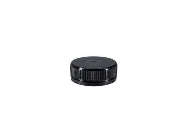 Låg Rund Ø38mm HDPE Sort,12 pk x 250 stk/krt