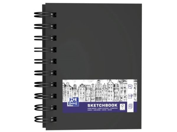SKETCHBK OXFART TW A6 80S 100G svart