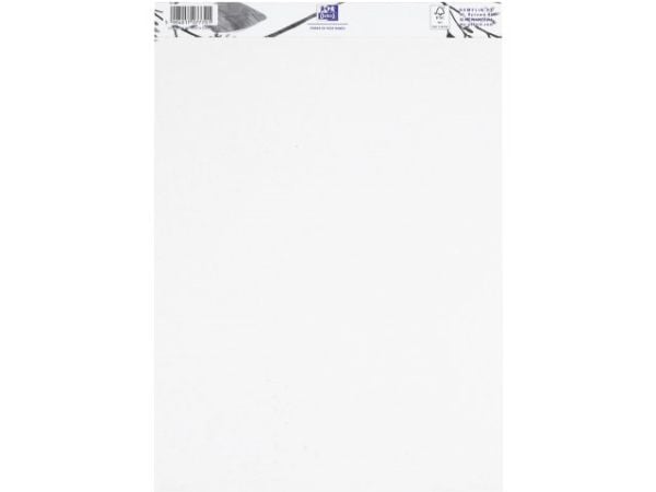 Oxford 400166107, Monokromatisk, Hvit, A4, 40 ark, 160 g/m², Mykt omslag