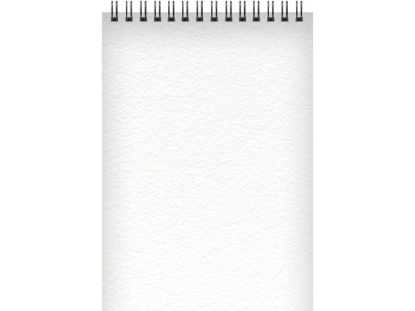Oxford 400167561, Monokromatisk, Hvit, A4, 100 ark, 300 g/m², Mykt omslag