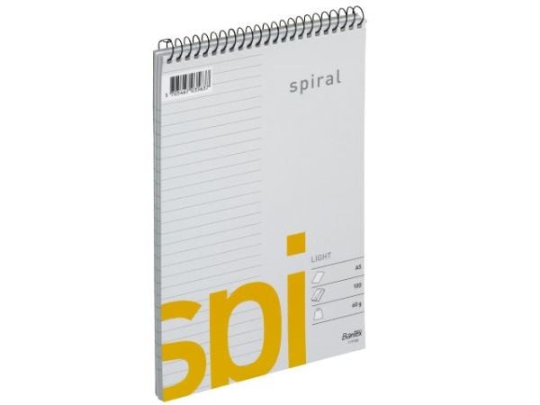 Bantex Light Spi spiraalilohko A5, lineaarinen