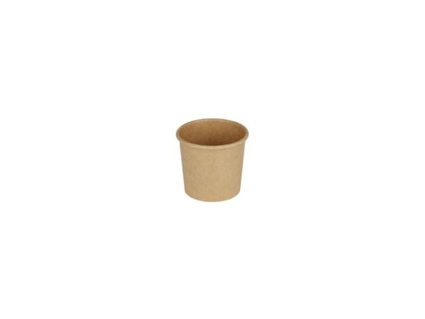 Dressingbæger, Rund, Ø 44, højde 34 Kraft, brun, 1 oz, pakke a 100 stk Fødevaregodkendt Dressingbæger, Rund, Ø 44, højde 34 Kraft, brun, 1 oz, pakke a 100 stk Fødevaregodkendt