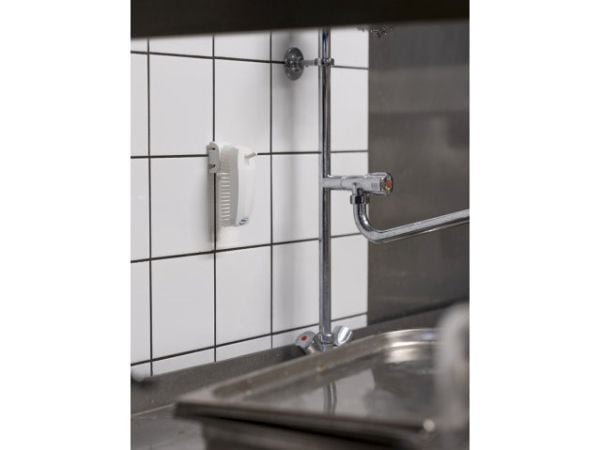 Vægophæng, Vikan, Single hook, hvid 78mmx41mm