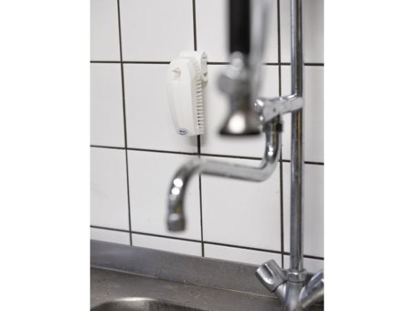 Vægophæng, Vikan, Single hook, hvid 78mmx41mm