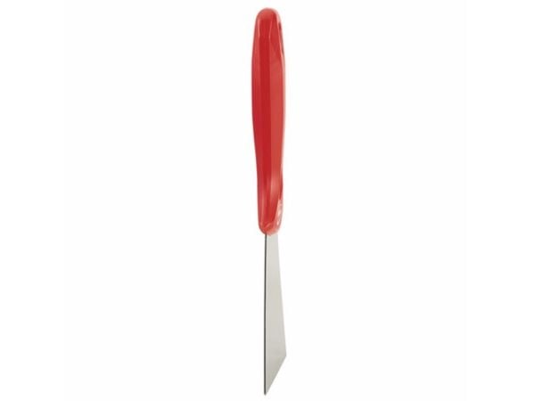 Handskrapare Vikan 23,5x2,2 cm röd PP/rostfritt stål