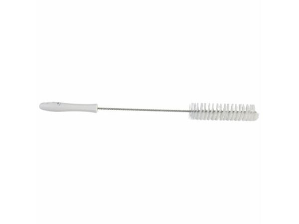 Putkenpuhdistuslaite, Vikan, 50 cm, Ø4 cm, valkoinen, polyesteri/PP/ruostumaton teräs, jäykkä