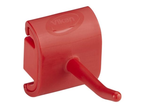 Vægophæng, Vikan, Single hook, rød 78mmx41mm