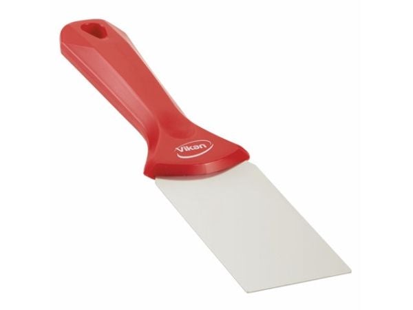 Handskrapare Vikan 23,5x5x2,2 cm, röd, PP/rostfritt stål