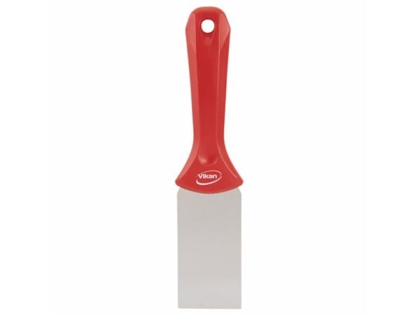 Handskrapare Vikan 23,5x5x2,2 cm, röd, PP/rostfritt stål