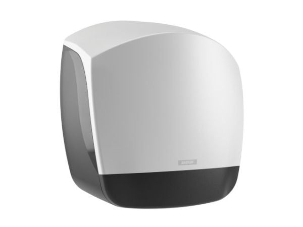 Dispenser Toiletpapir Katrin Gigant S Mini L15.4xB24.4xH25.4cm Plast Hvid,1 stk