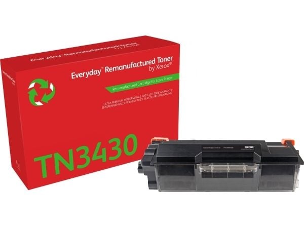 Everyday Xet Brtr Tn3430, 3000 sivua, Musta, 1 kpl