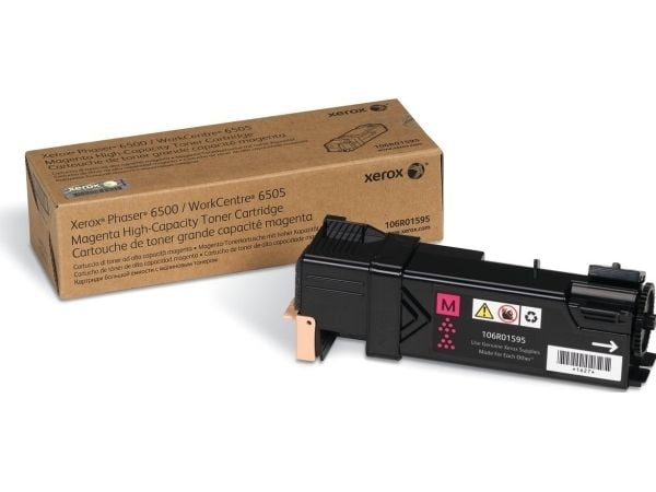 Xerox Phaser 6500 - Høykapasitets - magenta - original - tonerpatron - for Phaser 6500; WorkCentre 6505