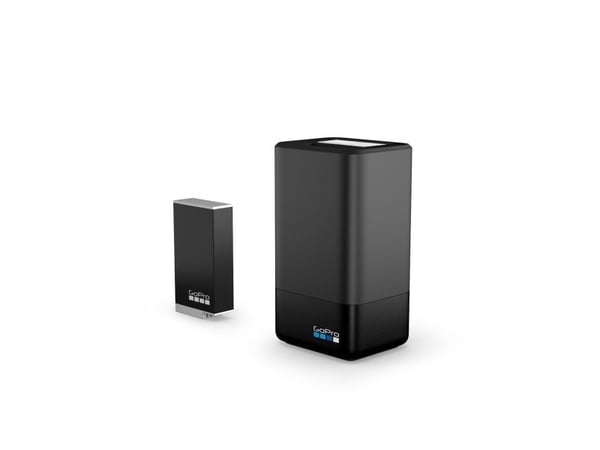 GoPro MAX - Dobbel batterilader + Enduro-batteri