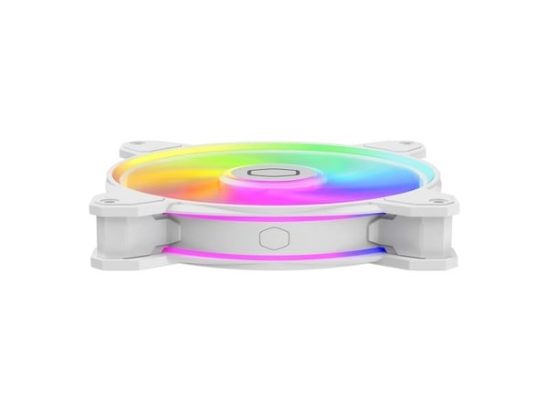 Cooler Master MasterFan MF140 HALO² - White Edition - kabinettvifte - 140 mm - hvit