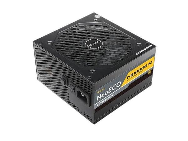 Antec NE1000G M - Strømforsyning (intern) - ATX12V 3.0 - 80 PLUS Gold - AC 100-240 V - 1000 watt - aktiv PFC - Den europeiske union
