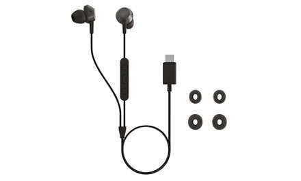 Philips TAE5008BK - Ørepropper med mikrofon - i øret - kablet - USB-C - svart