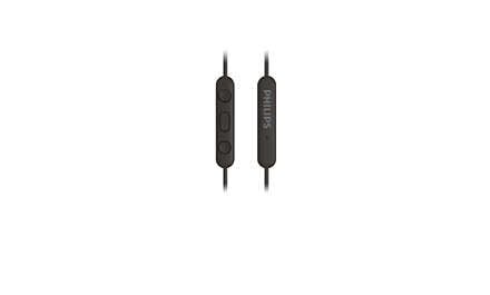 Philips TAE5008BK - Ørepropper med mikrofon - i øret - kablet - USB-C - svart