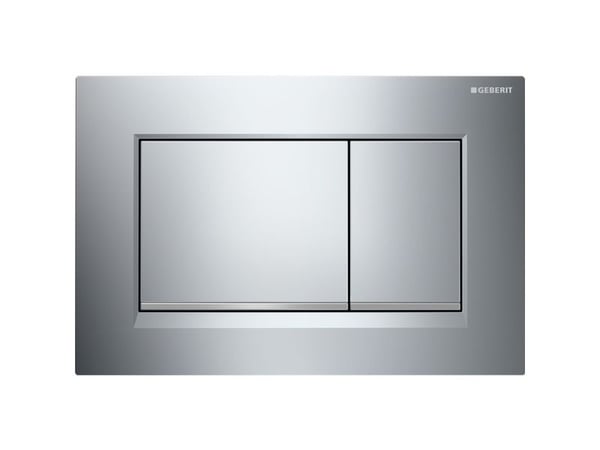 Geberit 115.883.KH.1, Skylleplate, Kromfarget, Geberit, 246 mm, 12 mm, 164 mm