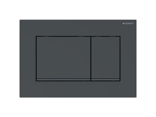 Geberit 115.883.DW.1, Flush plate, Sort, Geberit, 246 mm, 12 mm, 164 mm Geberit 115.883.DW.1, Flush plate, Sort, Geberit, 246 mm, 12 mm, 164 mm