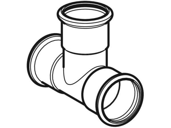 Geberit Mapress koppar tee 18mm (61003)