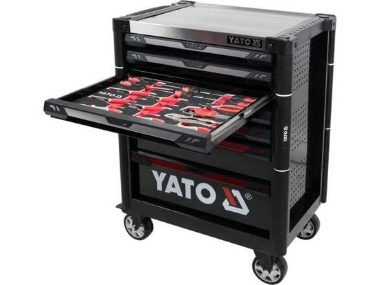 YATO SERVICESKAP 7 SKUFFER + 157 VERKTØY
