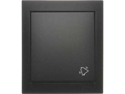 Kontakt-Simon Simon Aquaclick dörrklockknapp 10 AX 250 V svart ACD1/49