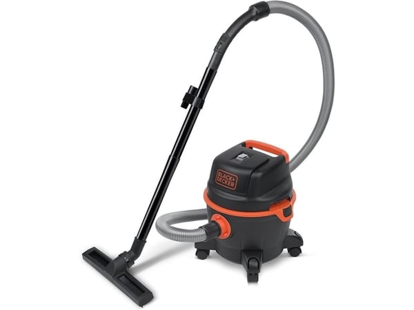 Black & Decker BXVC15PE, 1200 W, Tørr & våt, 15 l, Filtrering, 73,6 dB, Svart, Oransje