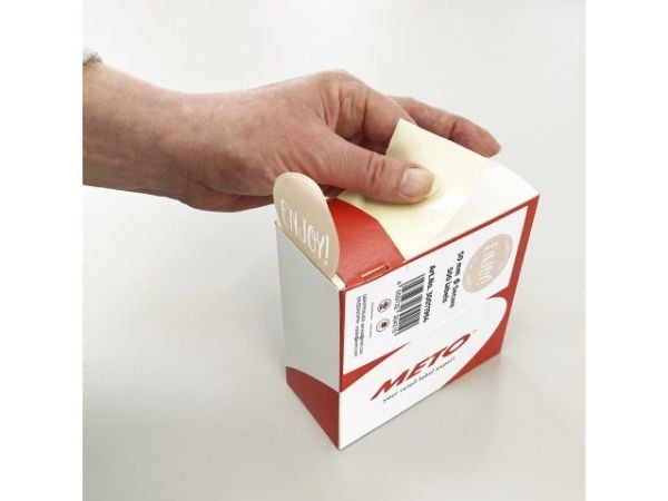 Meto Secure etiketin kiinnitystarvikkeet Enjoy Ø50mm (500)