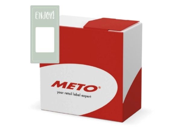 MetoClosure forseglingsetiketter Enjoy!, 50×100 mm