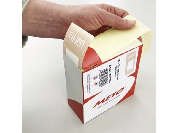 Meto Secure etiketti Enjoy 50x100mm (500)