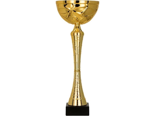 Victoria Sport gullfarget pokal i metall