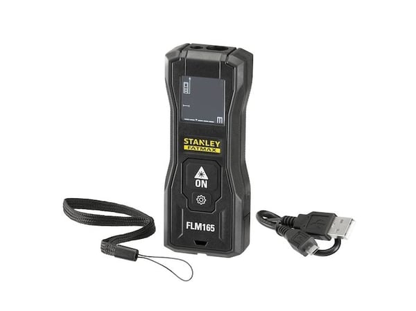Stanley FATMAX FMHT77165-0, Avståndslasermätare, In, m, Svart, Digital, LCD, IP40