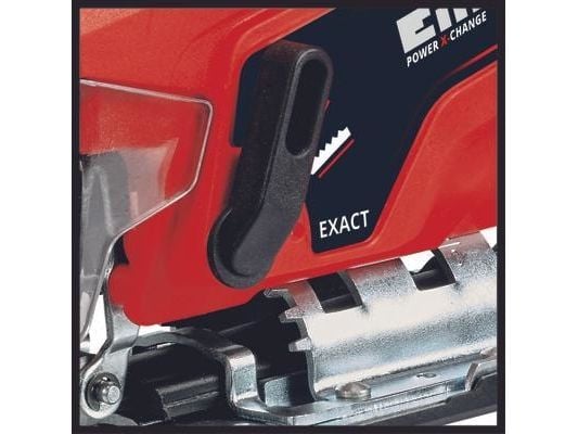 Einhell TC-JS 18 Li, Toppgrep, Svart, Rød, 45°, Laminat, Plast, Stål, Tre, 2700 spm, 7 cm