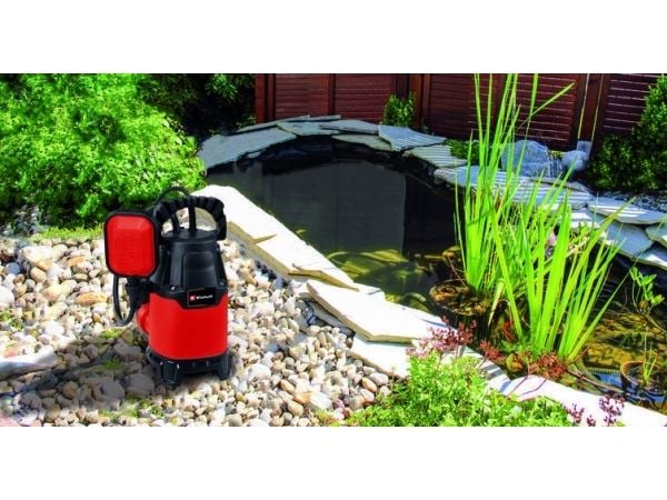 Einhell GC-DP 3325, Impulspumpe, 330 W, AC, 9500 l/t, Sort, Rød