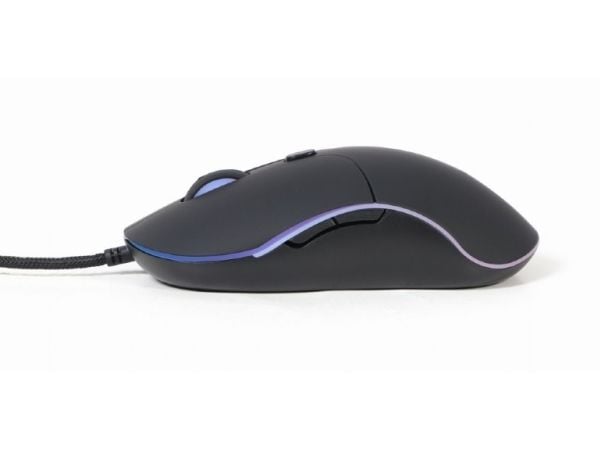 Gembird MUS-UL-02, Molempikätinen, USB A-tyyppi, 2400 DPI, Musta