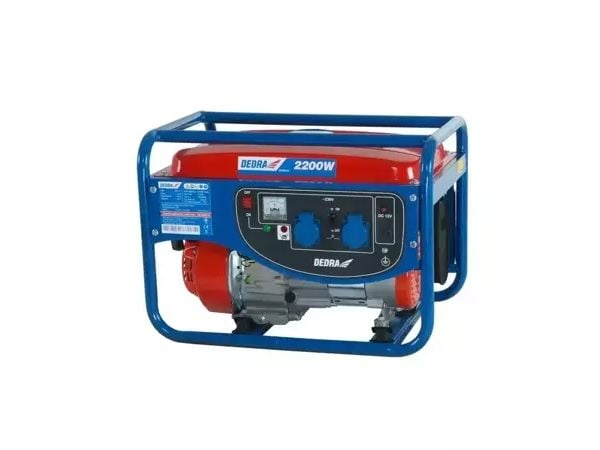 DEDRA DEGB2510, 2000 W, 230 V, 15 l, Bensin, Manuell, 50 Hz DEDRA DEGB2510, 2000 W, 230 V, 15 l, Bensin, Manuell, 50 Hz