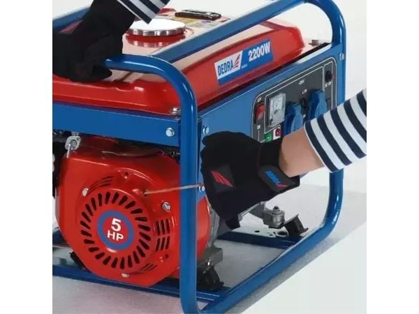DEDRA DEGB2510, 2000 W, 230 V, 15 l, Bensin, Manuell, 50 Hz