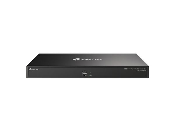 TP-Link VIGI NVR4032H, 32 kanaler, 3840 x 2160 piksler, 16 kanaler, 720p, 1080p, 3840 x 2160, 1920 x 1080, 1680 x 1050, 1440 x 900, 1280 x 1024, 12...