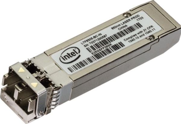 Intel E25GSFP28SR, Valokuitu, 25000 Mbit/s, SFP28, SR, 850 nm, 5A991