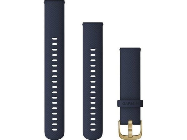 Garmin 010-12932-0A, Band, Smartklokke, Marineblå, Garmin, Captain Marvel vívoactive 4S vívomove 3S, Silikon