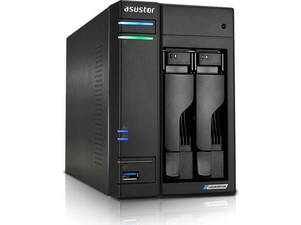 Asustor LOCKERSTOR 2 Gen2 (AS6702T), NAS, pöytätietokone, Intel® Celeron®, N5105, lajittelu