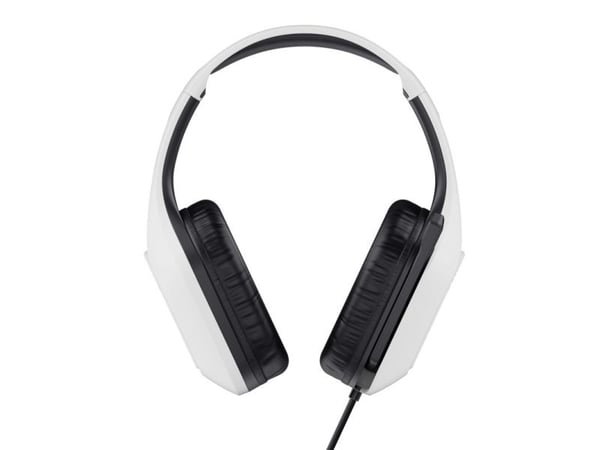 Trust GXT 415W Zirox - Hodesett - full størrelse - kablet - 3,5 mm jakk - hvit