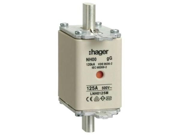 Hager LNH0125M, 21 mm, 79 mm, 58,5 mm, 58,5 mm
